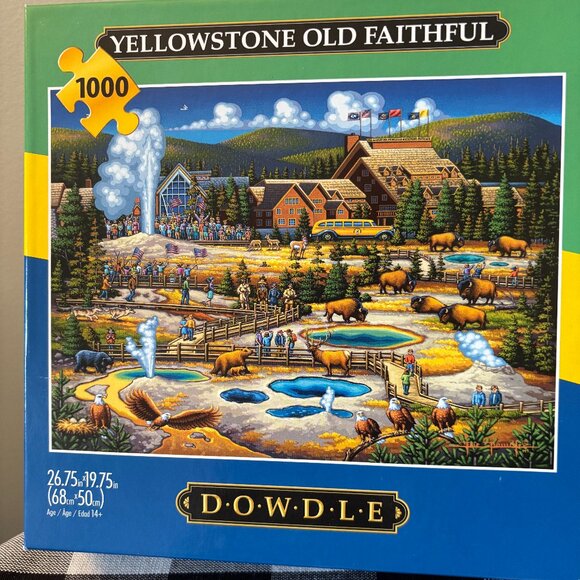 Dowdle 1000 piece puzzle. No missing pieces. Put together once. - Picture 1 of 4